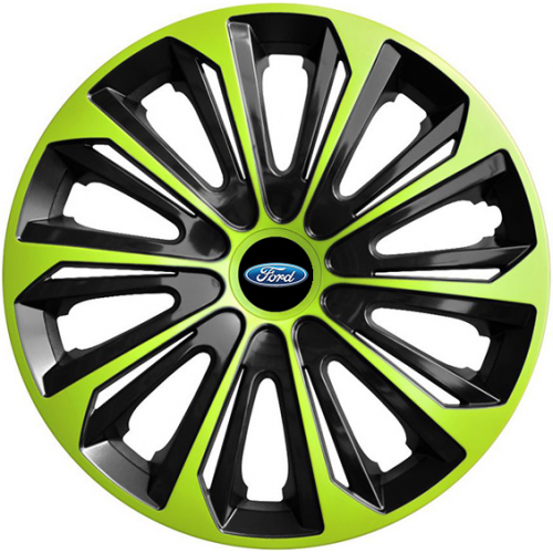 PUKLICE PRE FORD 16" STRONG green/black 4ks